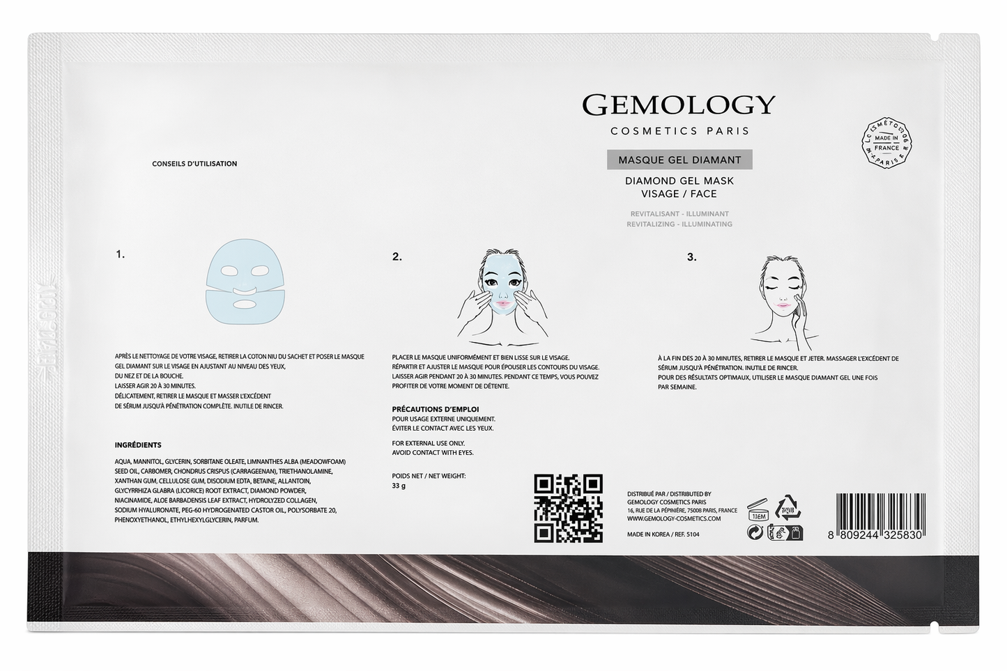Diamond Gel Mask - 1 ud