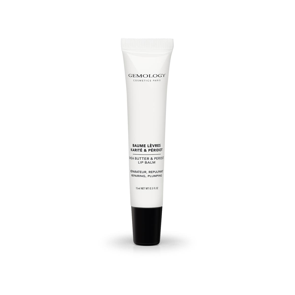 Shea Butter & Peridot Lip Balm - Gemology Cosmetics Paris