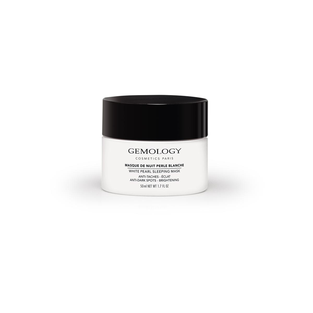 White Pearl Sleeping Mask - Gemology Cosmetics Paris