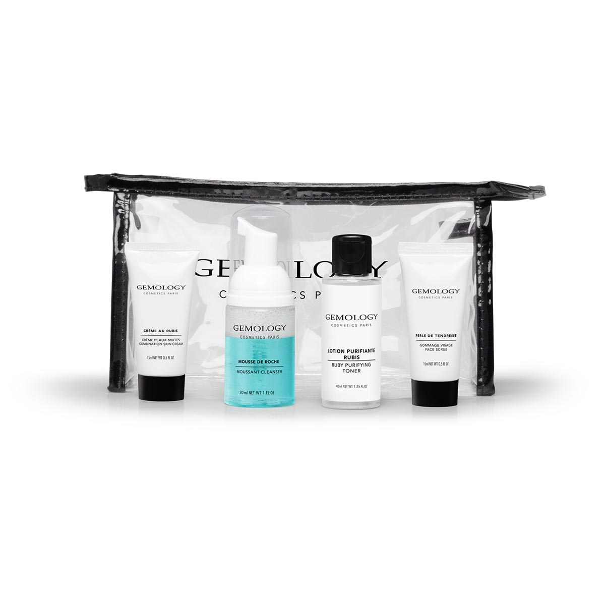 Travel Bag Purifying - Gemology Cosmetics Paris
